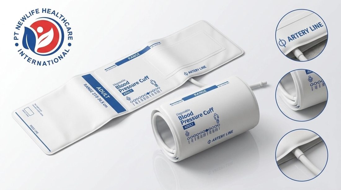 Disposable Blood Pressure Cuff — Adult